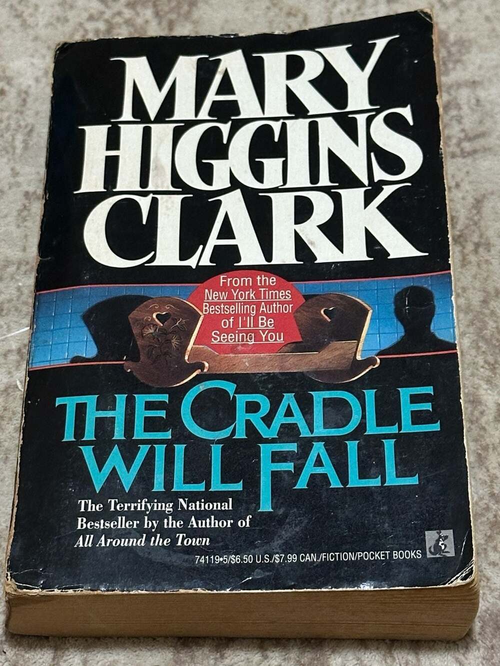 The Cradle Will Fall by Mary Higgins Clark (Pocket Books Paperback)